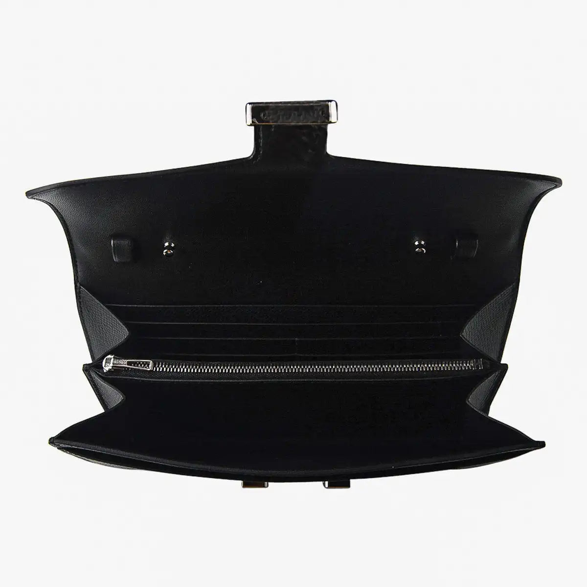 Constance Long Wallet Black Epsom with Palladium Hardware