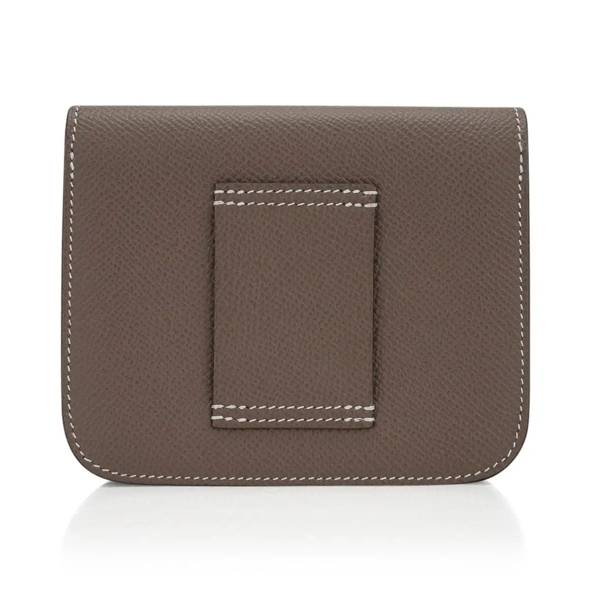 Constance Slim Wallet Epsom Leather with Gold Hardware