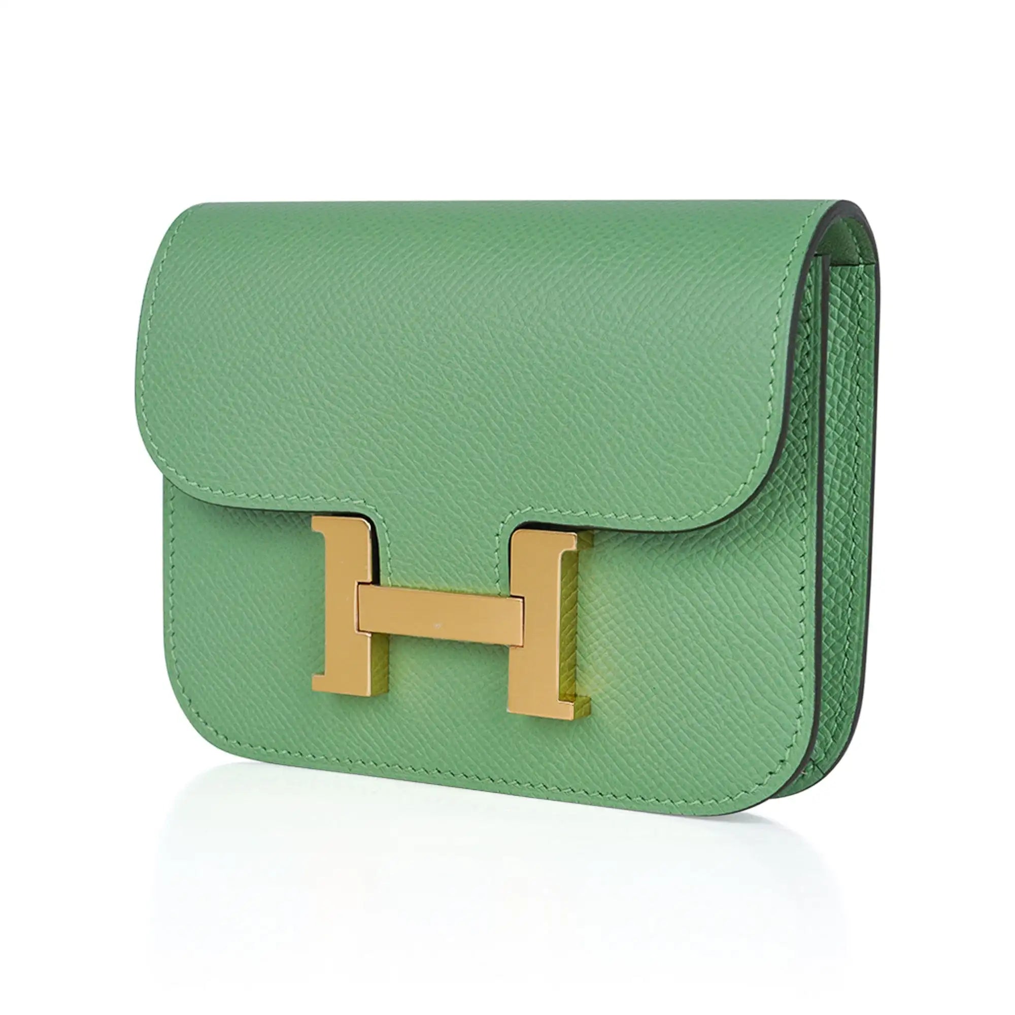 Constance Slim Wallet Waist Belt Bag Gold Hardware
