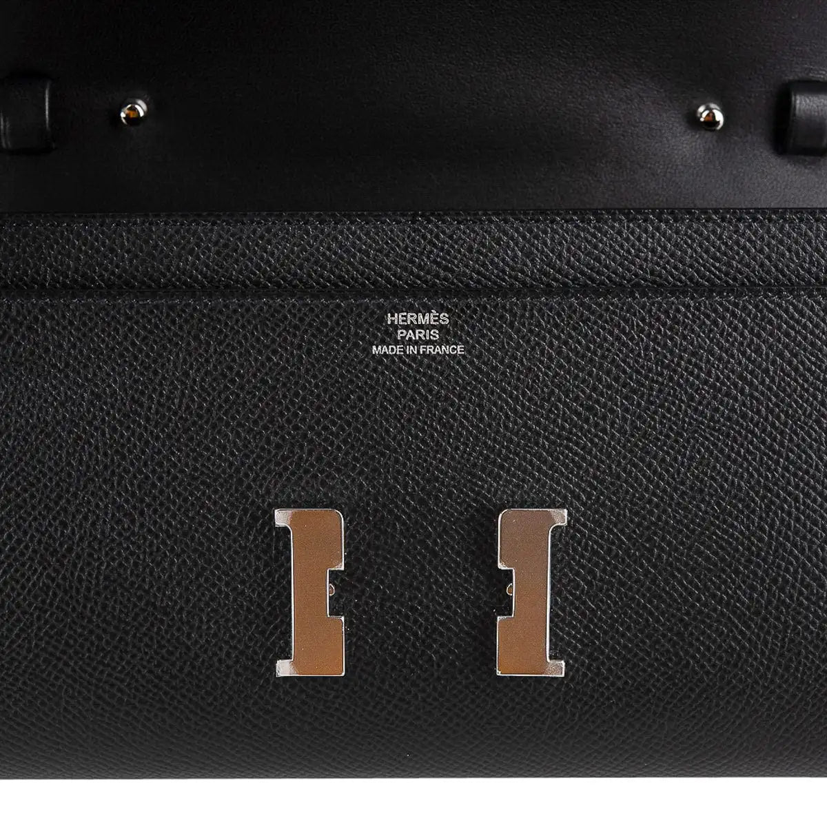 Constance Long Wallet Black Epsom with Palladium Hardware