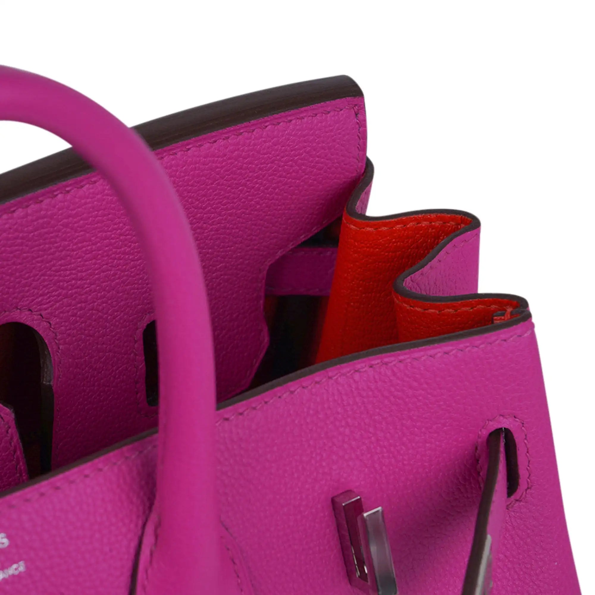 Birkin 25 Bag Magnolia Togo Leather with Palladium Hardware