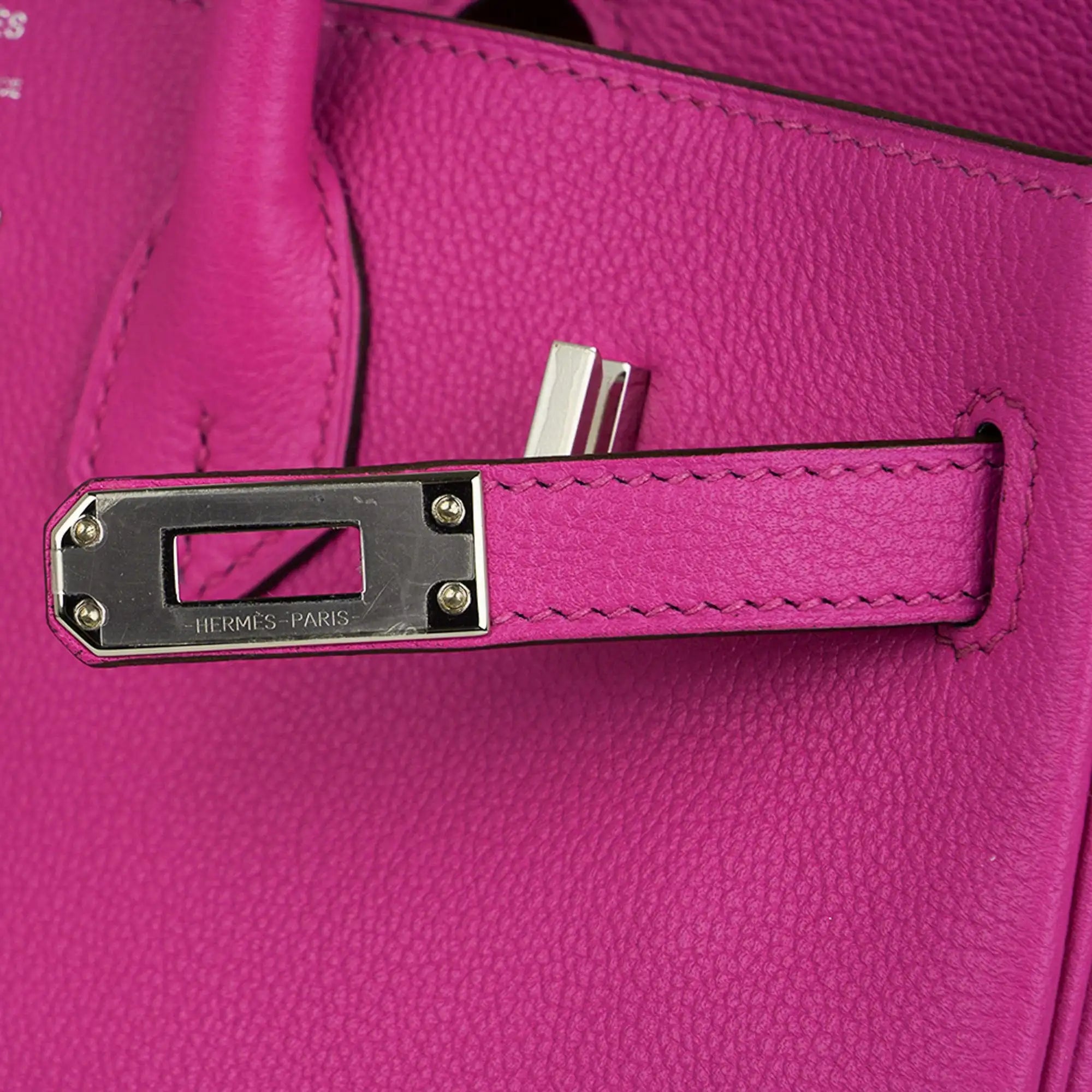 Birkin 25 Bag Magnolia Togo Leather with Palladium Hardware