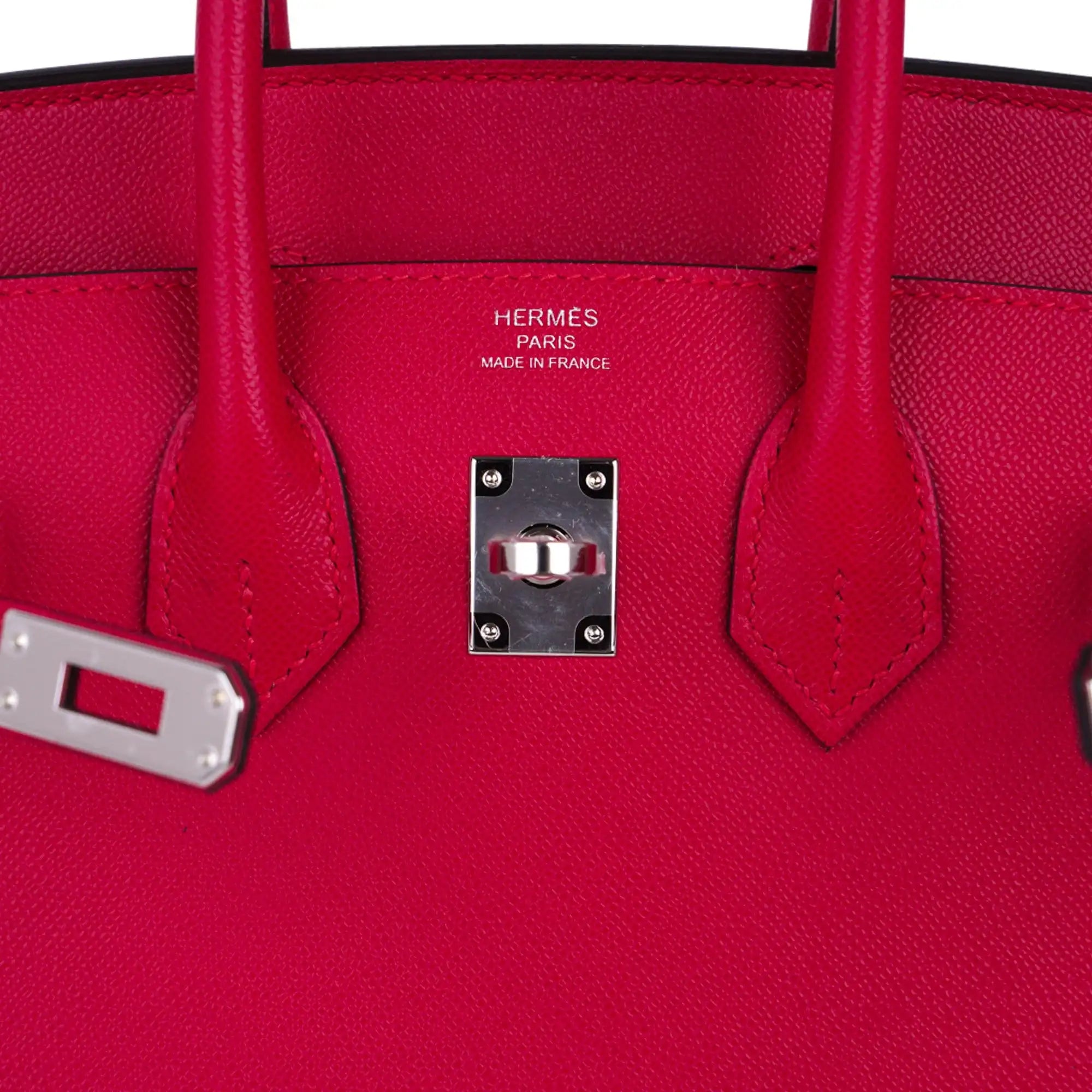 Birkin 25 Bag Sellier with Palladium Hardware