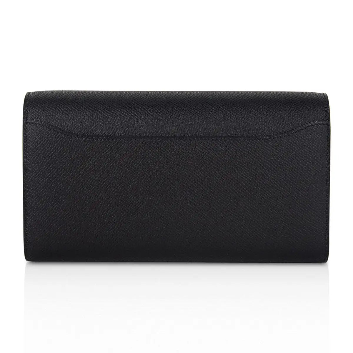 Constance Long Wallet Black Epsom with Palladium Hardware