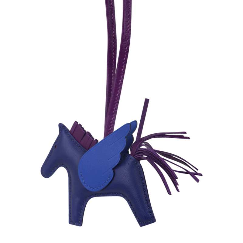 Pegase Rodeo Pegase PM Bag Charm Blue Sapphire / Blue de France / Violet