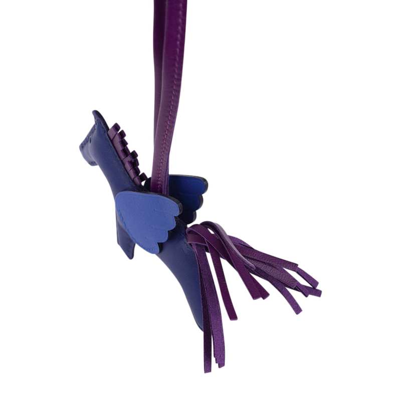 Pegase Rodeo Pegase PM Bag Charm Blue Sapphire / Blue de France / Violet