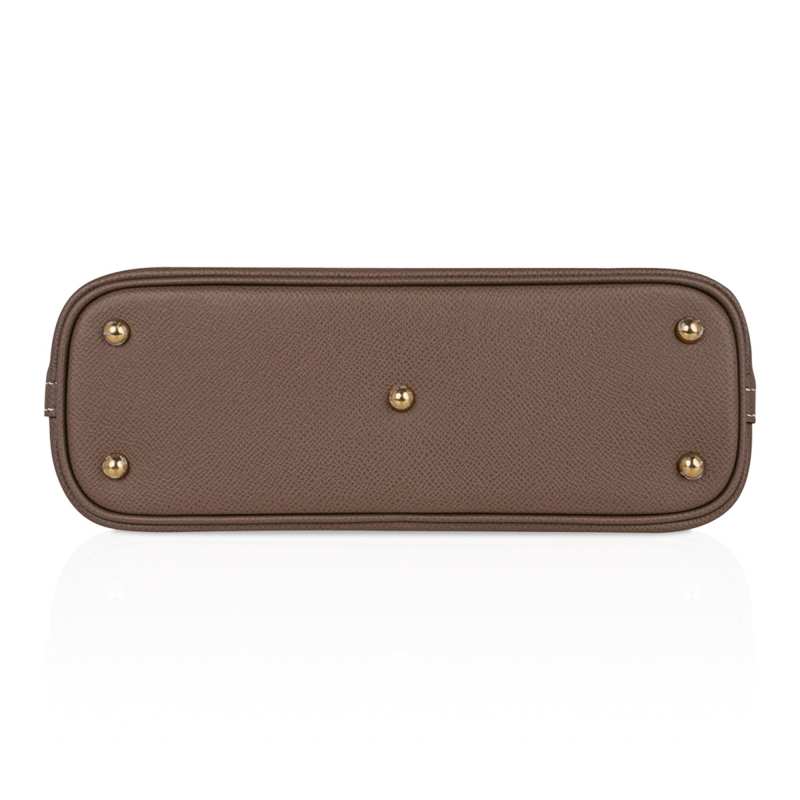 Bolide 1923 Mini 25 Bag Etoupe Gold Hardware Epsom Leather