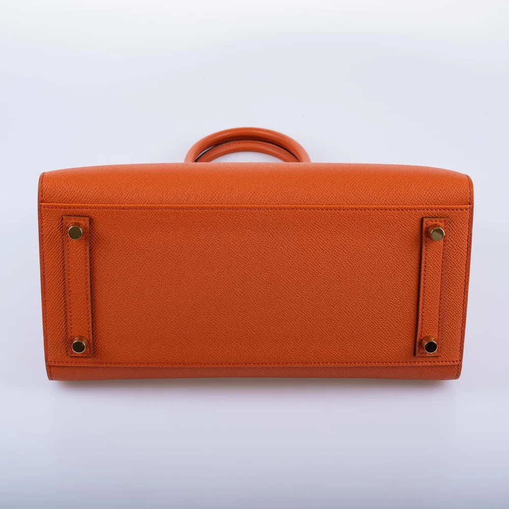 BIRKIN 30 SELLIER TERRE BATTUE EPSOM LEATHER GOLD HARDWARE