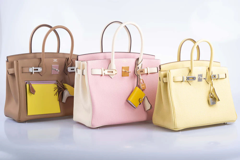 HSS BIRKIN 30 ROSE SAKURA AND CRAIE CLEMENCE WITH ROSE GOLD HARDWARE