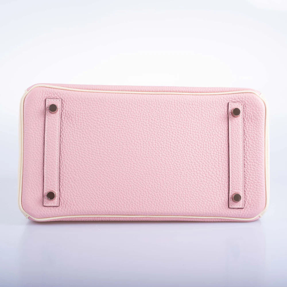 HSS BIRKIN 30 ROSE SAKURA AND CRAIE CLEMENCE WITH ROSE GOLD HARDWARE