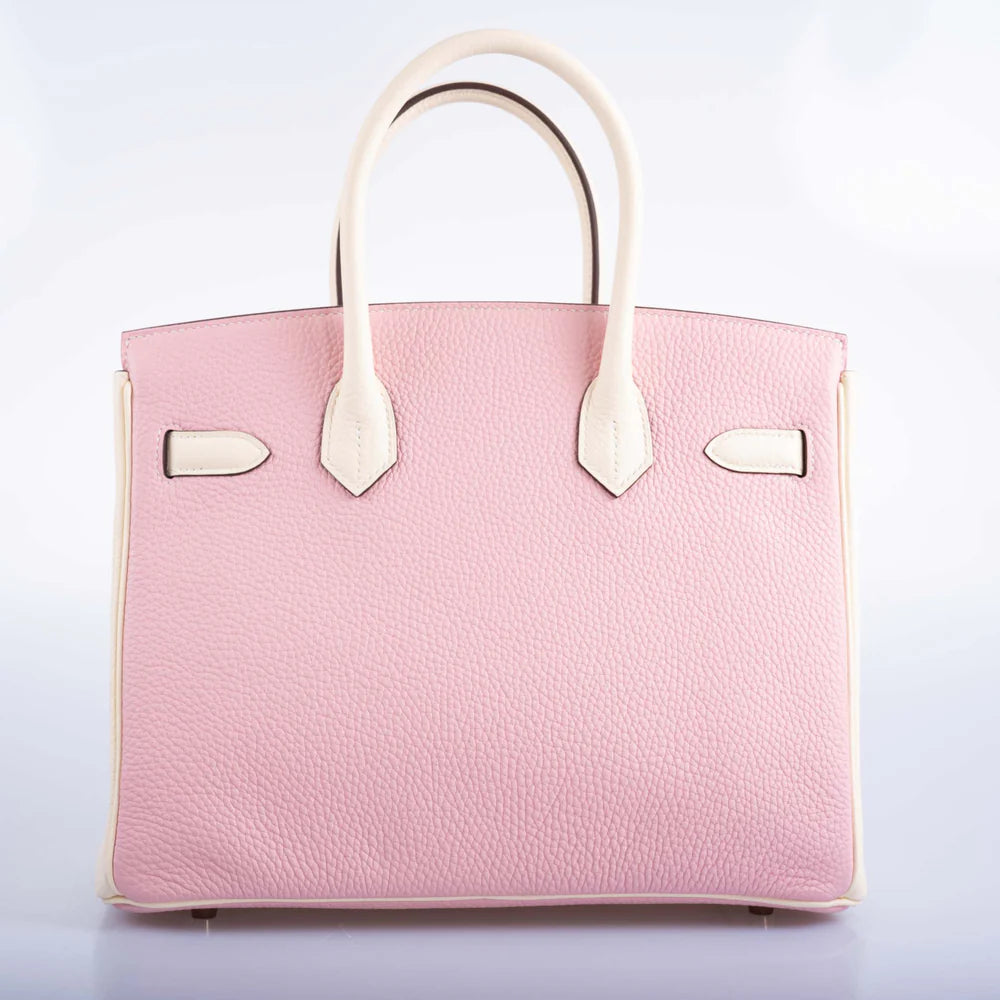 HSS BIRKIN 30 ROSE SAKURA AND CRAIE CLEMENCE WITH ROSE GOLD HARDWARE