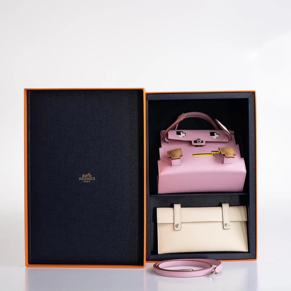 PICTO KELLY DOLL QUELLE IDOLE MAUVE SYLVESTRE, LIME, NATA AND CHAI EPSOM PALLADIUM HARDWARE