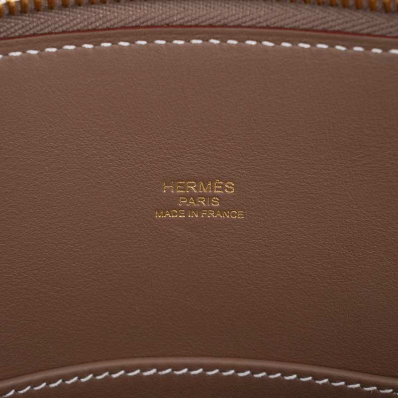 Bolide 1923 Mini 25 Bag Etoupe Gold Hardware Epsom Leather
