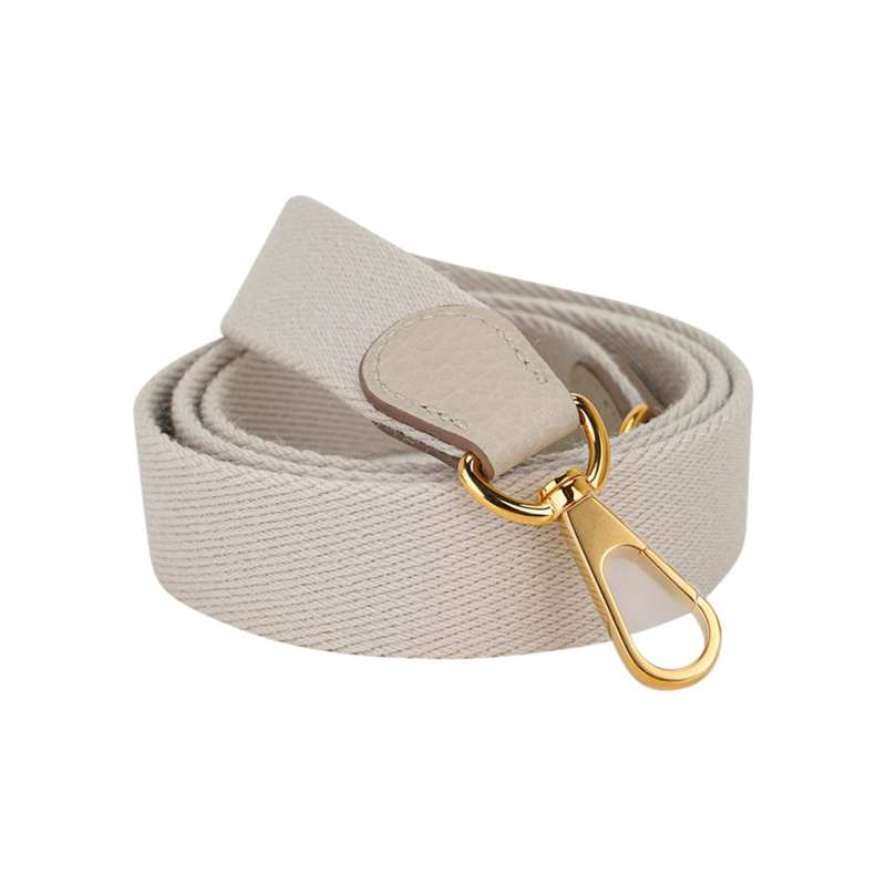 Mini Evelyne TPM Bag Beton Clemence Leather with Gold Hardware