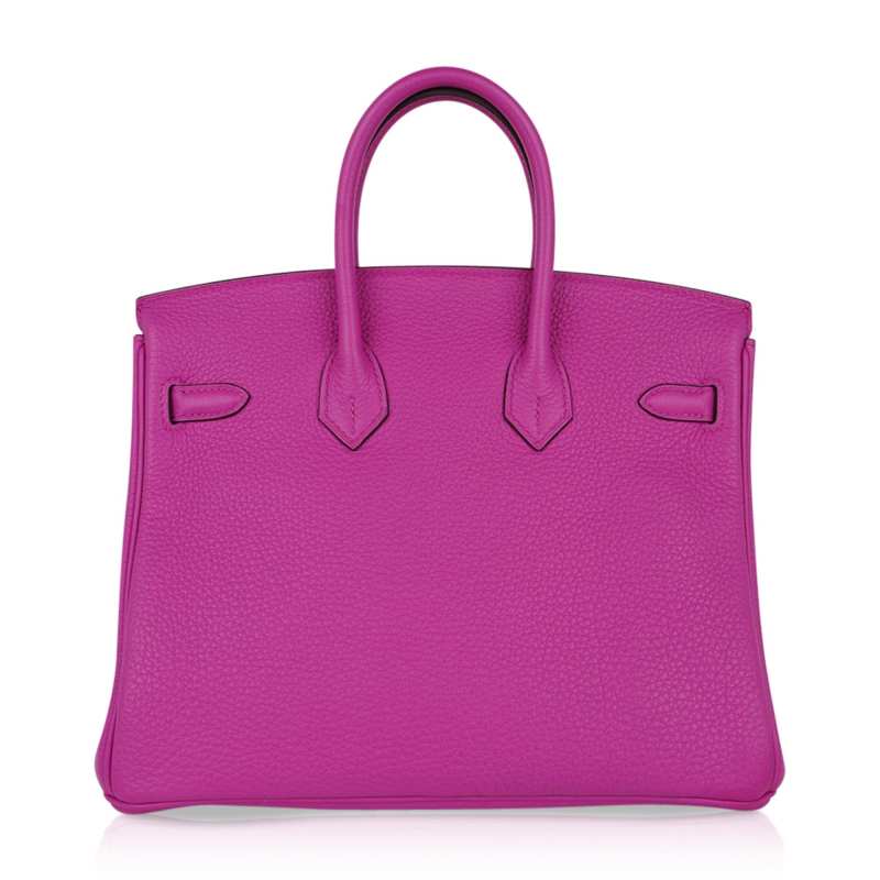 Birkin 25 Bag Magnolia Togo Palladium Hardware