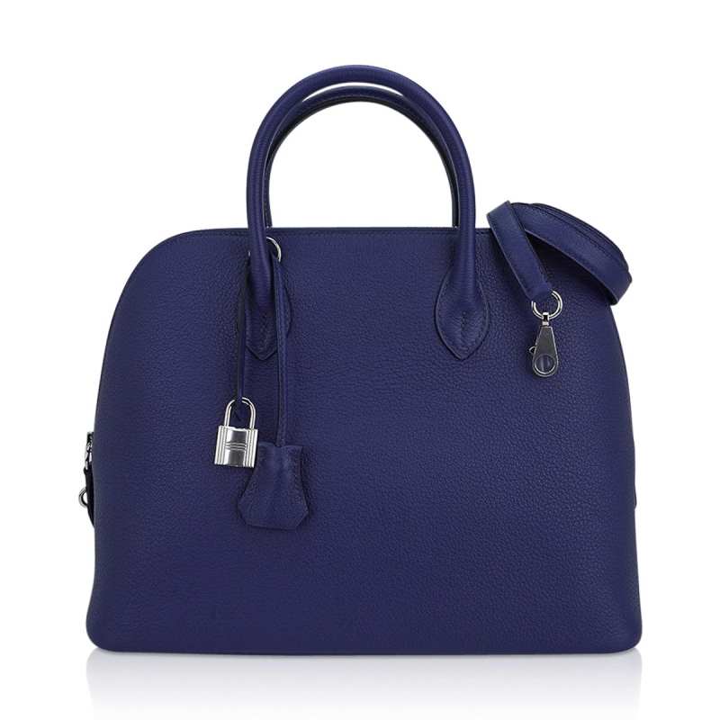 Bolide 1923 30 Bleu Saphir Novillo Leather Palladium Hardware