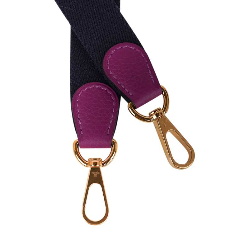 Mini Evelyne III TPM Bag Anemone Maurice Leather with Gold Hardware