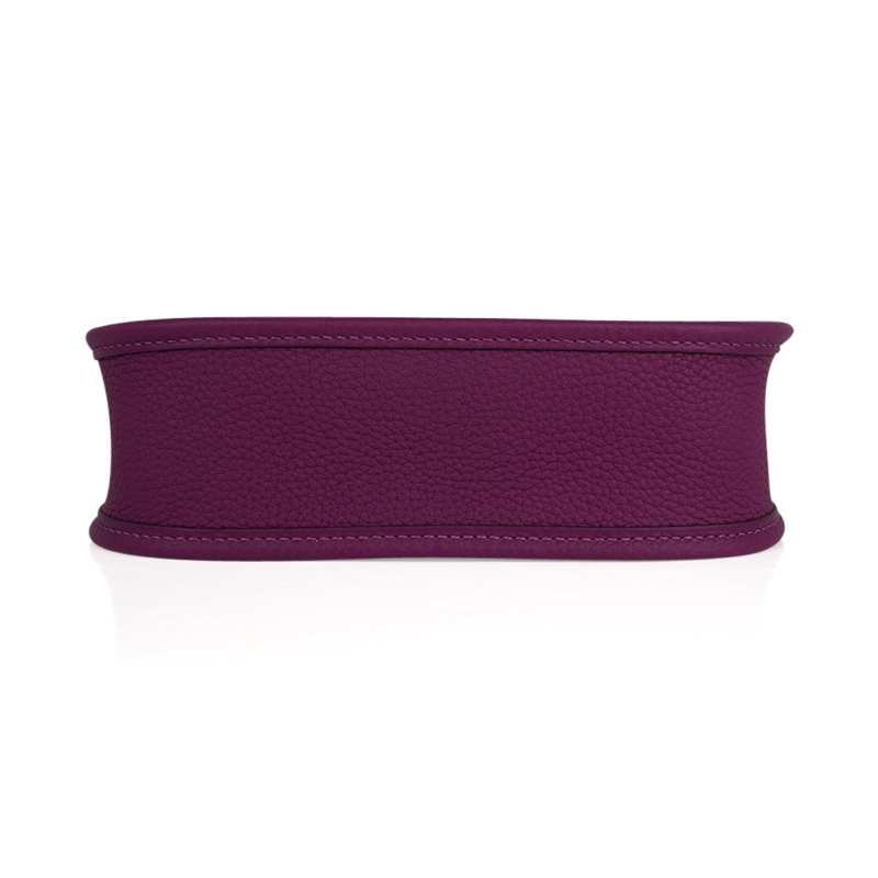 Mini Evelyne III TPM Bag Anemone Maurice Leather with Gold Hardware