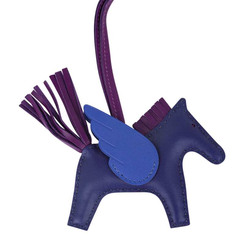 Pegase Rodeo Pegase PM Bag Charm Blue Sapphire / Blue de France / Violet