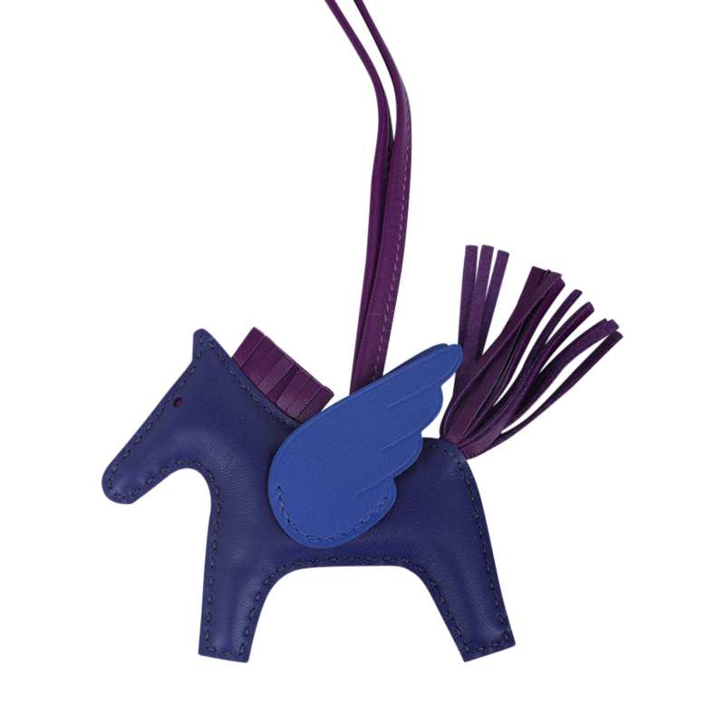 Pegase Rodeo Pegase PM Bag Charm Blue Sapphire / Blue de France / Violet