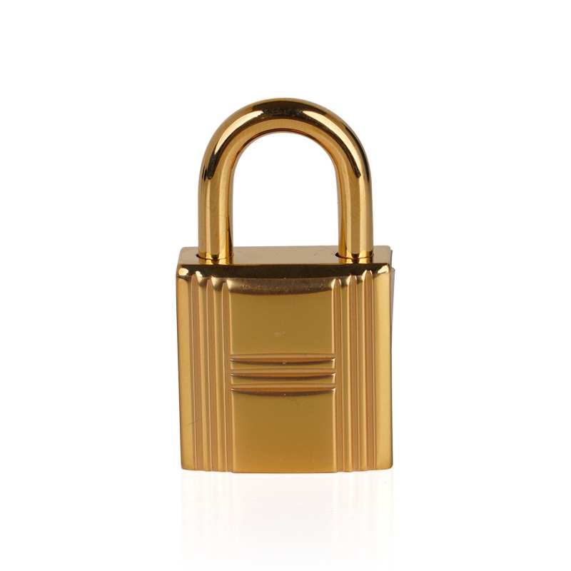 Lock 18 Bag Vert Cypress Gold Hardware Clemence Leather