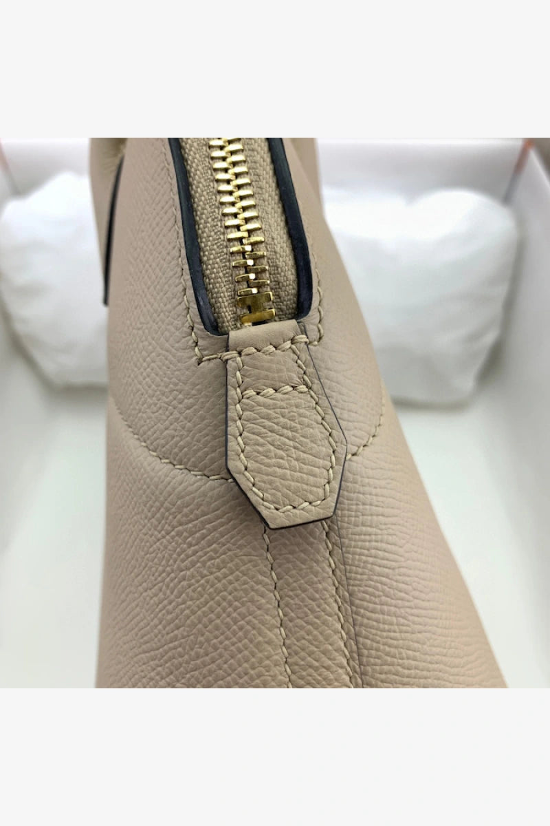 Bolide 27 31 Bag in Epsom Leather Gris Tourterelle