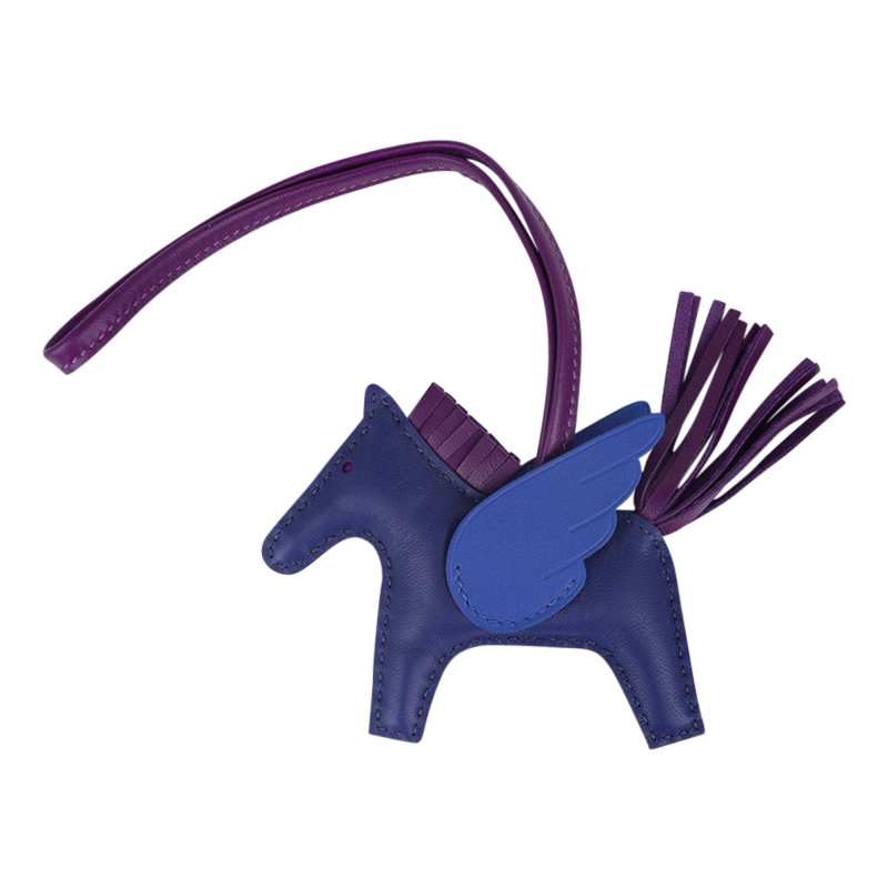 Pegase Rodeo Pegase PM Bag Charm Blue Sapphire / Blue de France / Violet