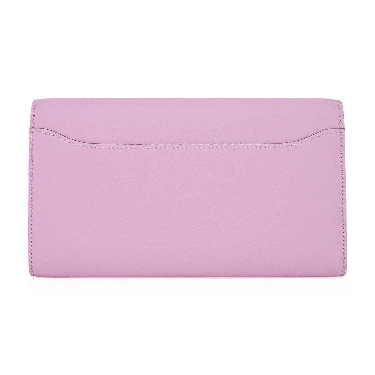 Hermes Constance Long  Wallet Mauve Epsom with Palladium Hardware