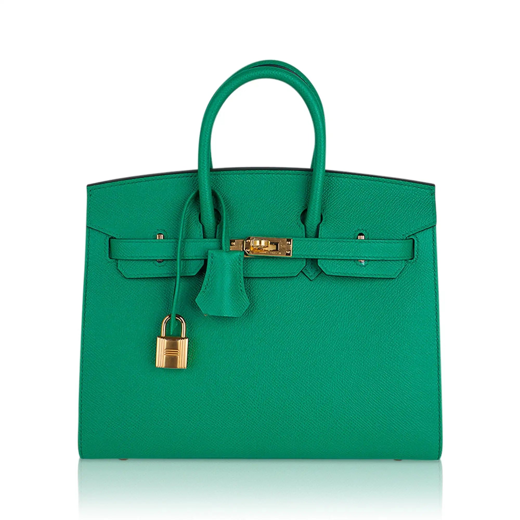 Hermes Birkin 25 Bag Sellier Epsom Leather with Gold Hardware