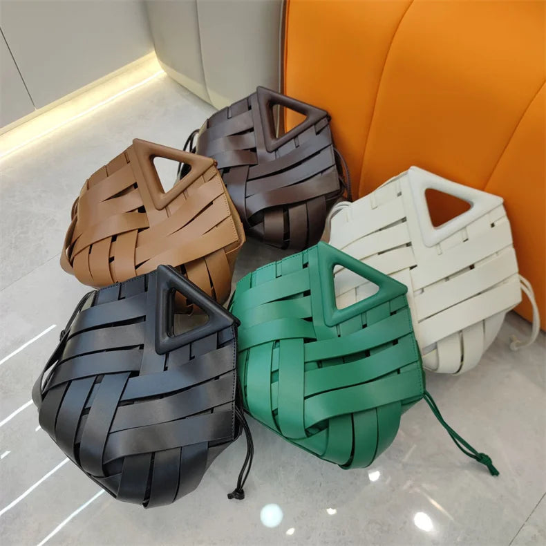 Luxury Simple Soft Leather Handbag