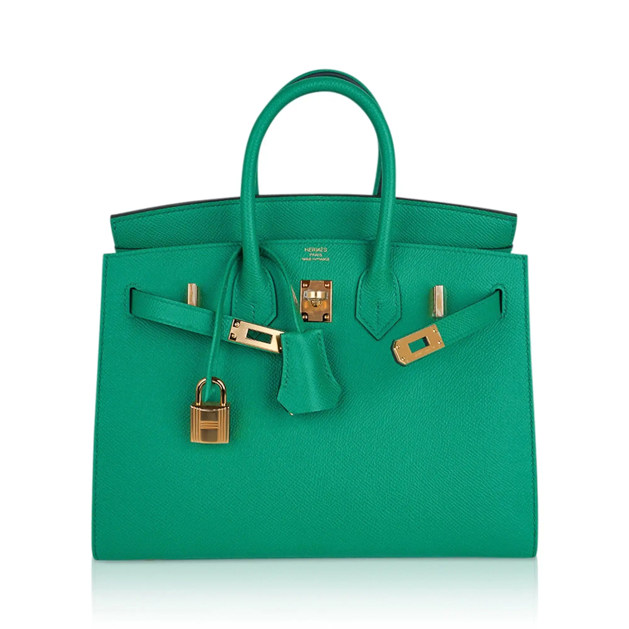 Hermes Birkin 25 Bag Sellier Epsom Leather with Gold Hardware