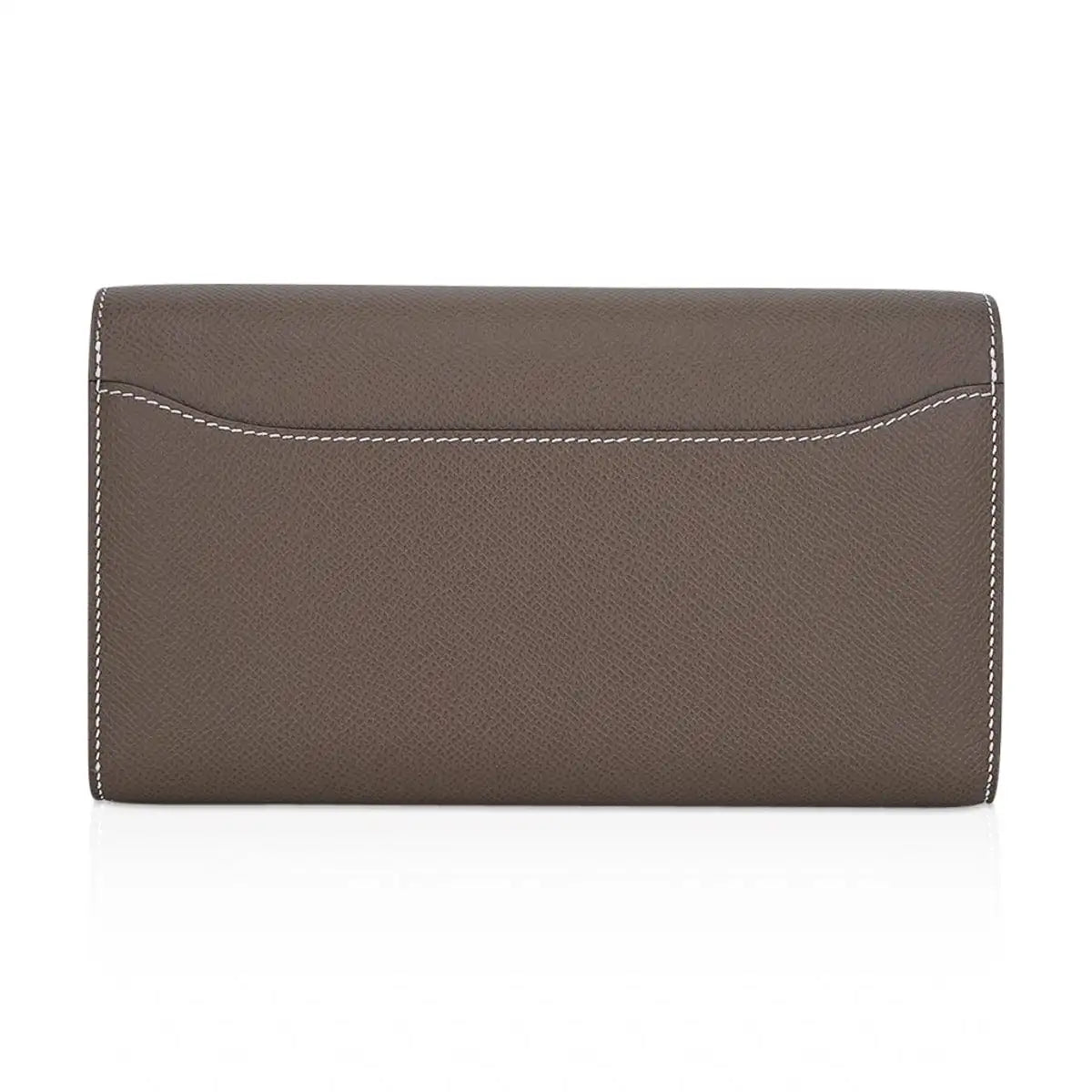 Hermes Constance Long  Wallet  Epsom with Gold Hardware