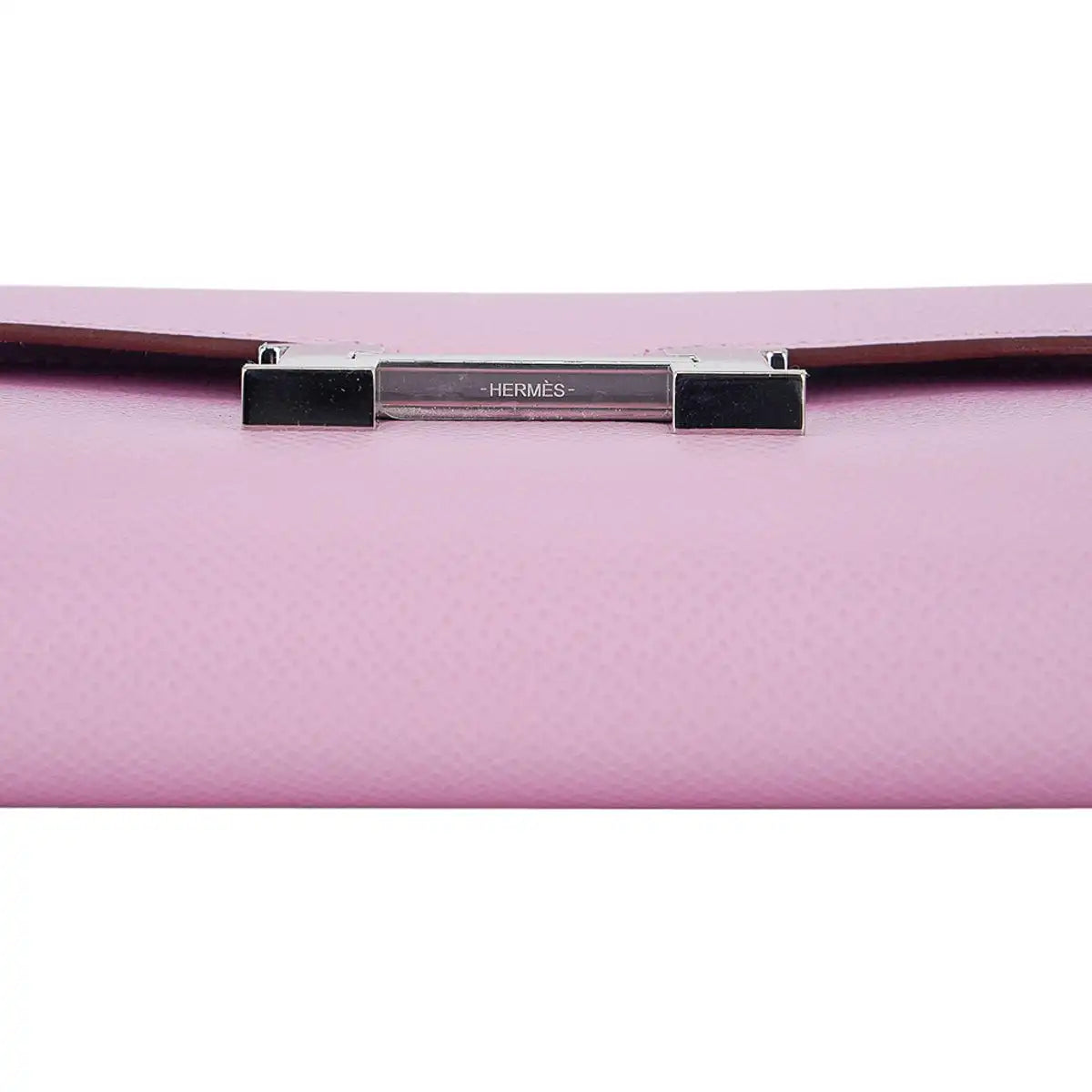 Hermes Constance Long  Wallet Mauve Epsom with Palladium Hardware