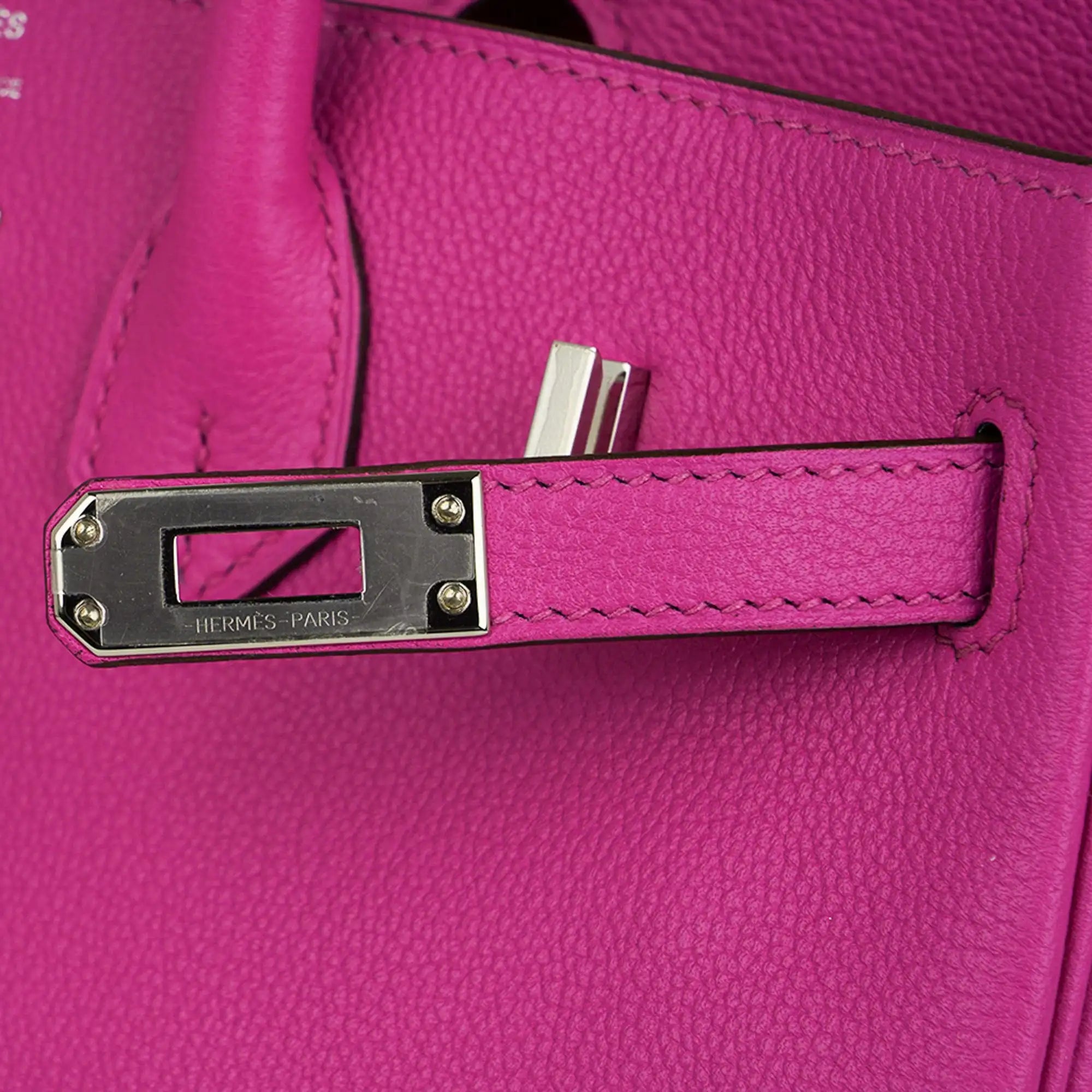 Hermes Birkin 25 Bag Magnolia Togo Leather with Palladium Hardware