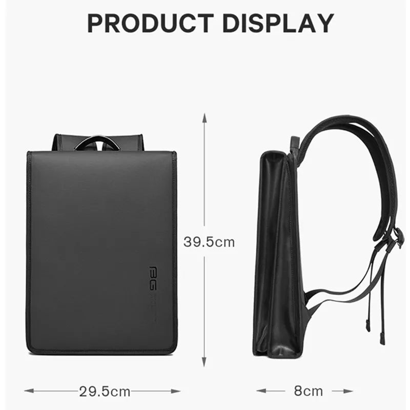 "Elegant 14.1" Anti-Theft Laptop Bag: Waterproof & Business-Ready"