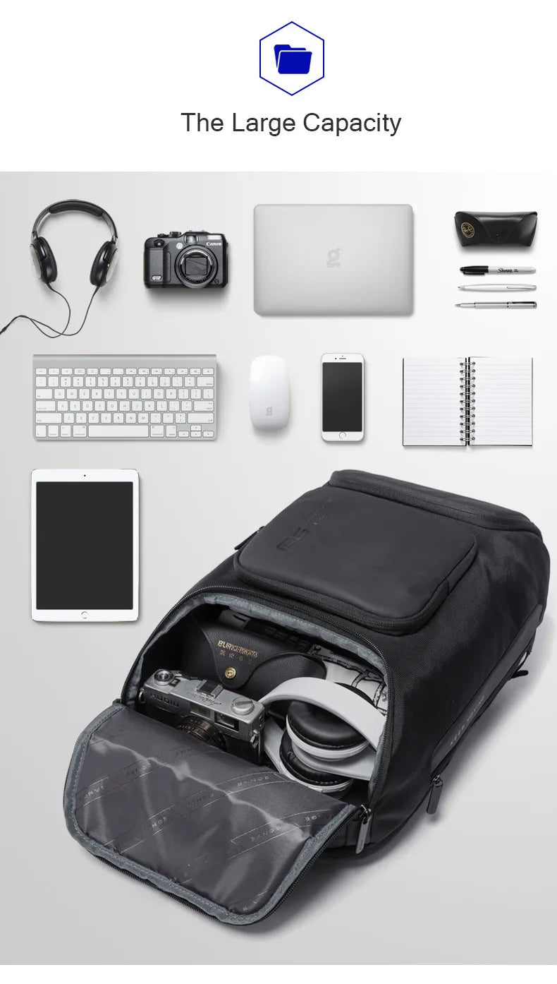 Large Capacity USB Charging Backpack Wear-resistant