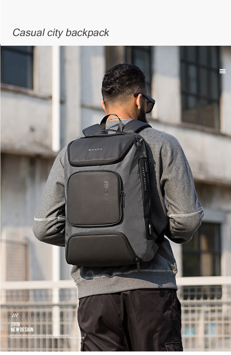 Large Capacity USB Charging Backpack Wear-resistant