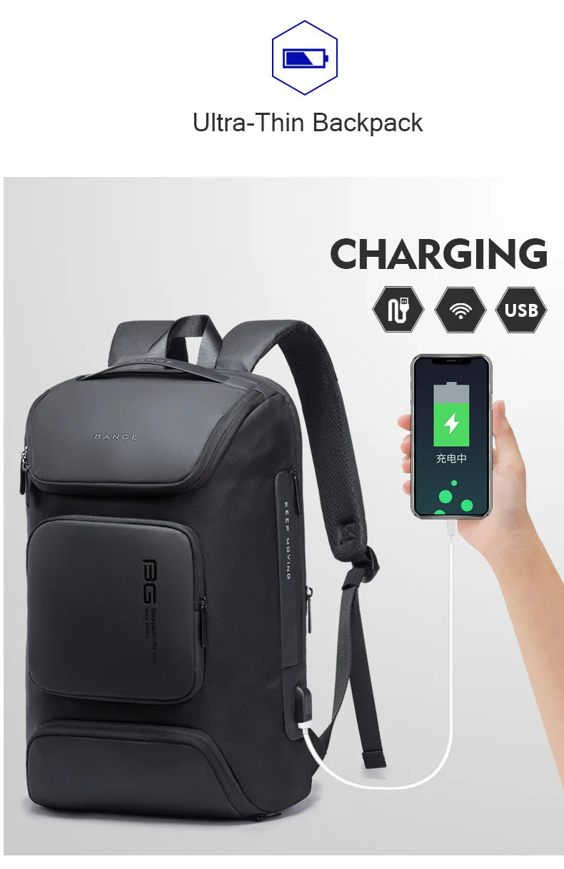 Large Capacity USB Charging Backpack Wear-resistant