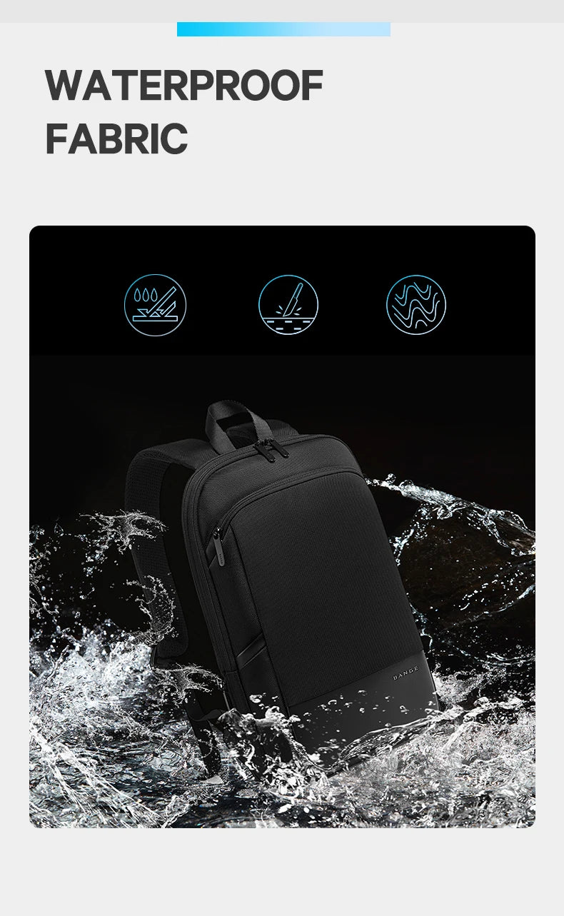 Business Waterproof 15.6" Laptop Backpack