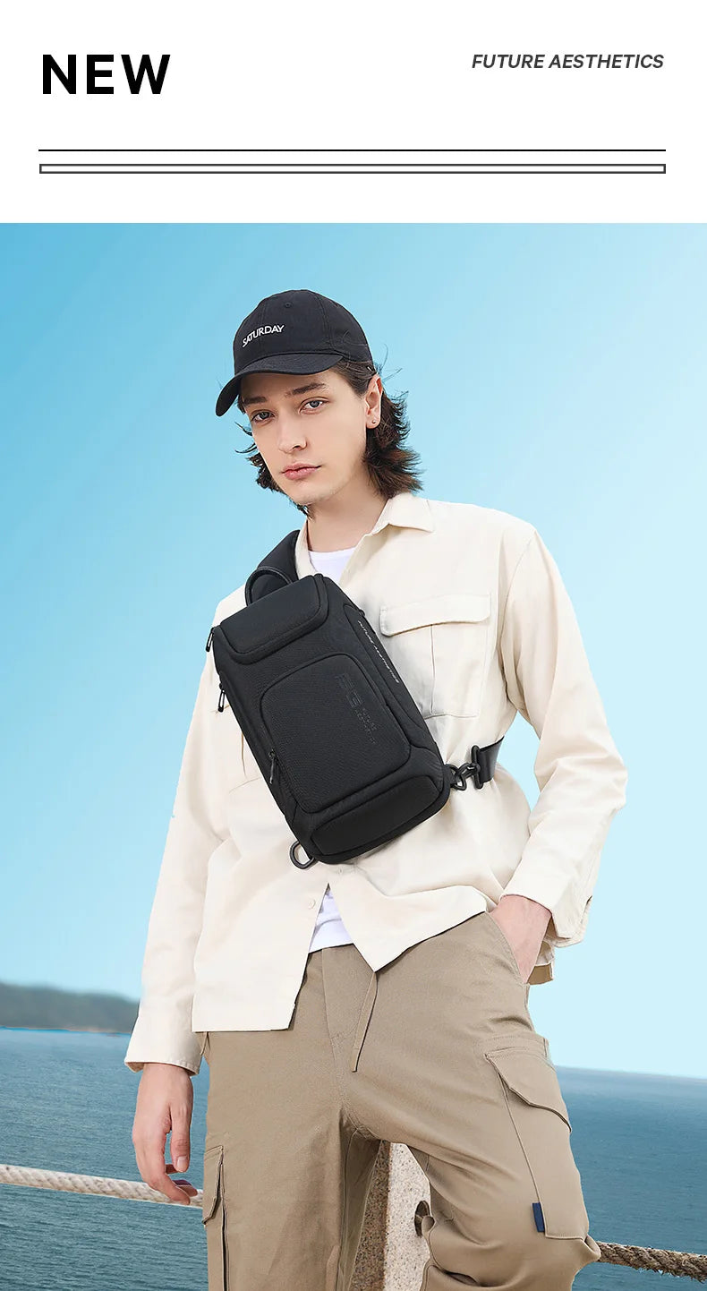 Portable Waterproof Shoulder Messenger Bag Fit For 9.7 Inch iPad