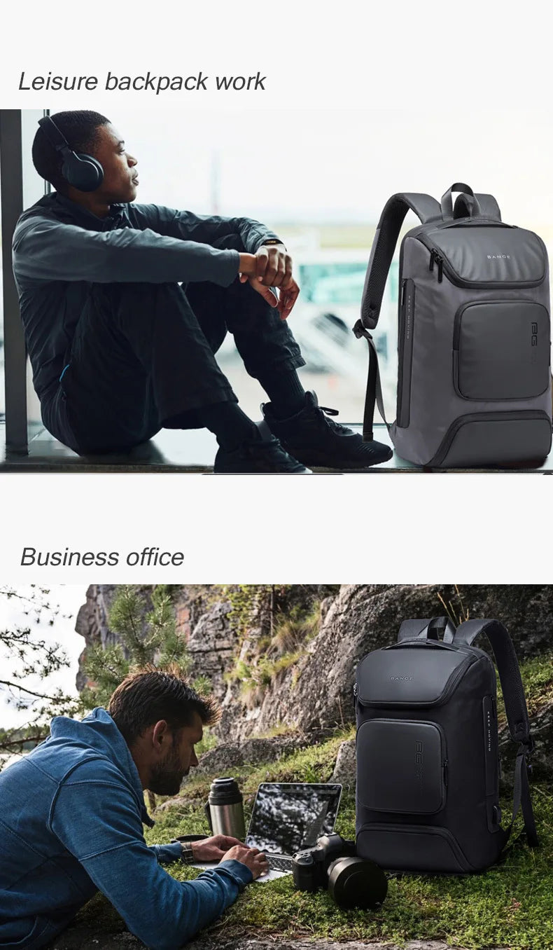 Large Capacity USB Charging Backpack Wear-resistant