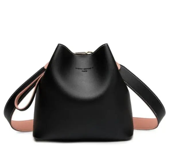 Fashionable Bucket Bag  PU Leather