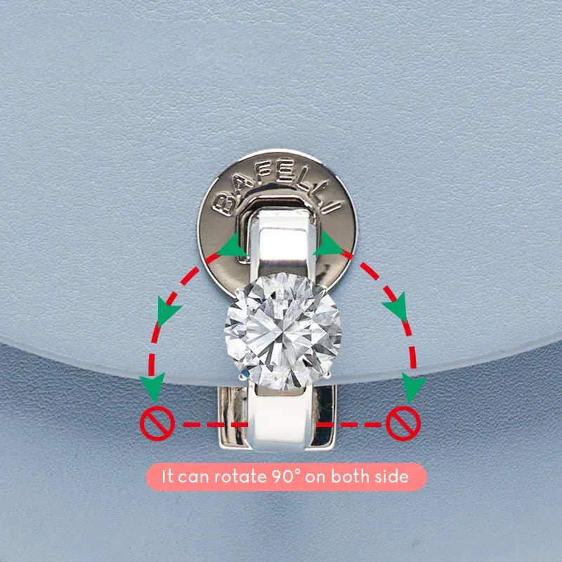 SADDLE COLLOCATION DIAMOND RING-LOCK