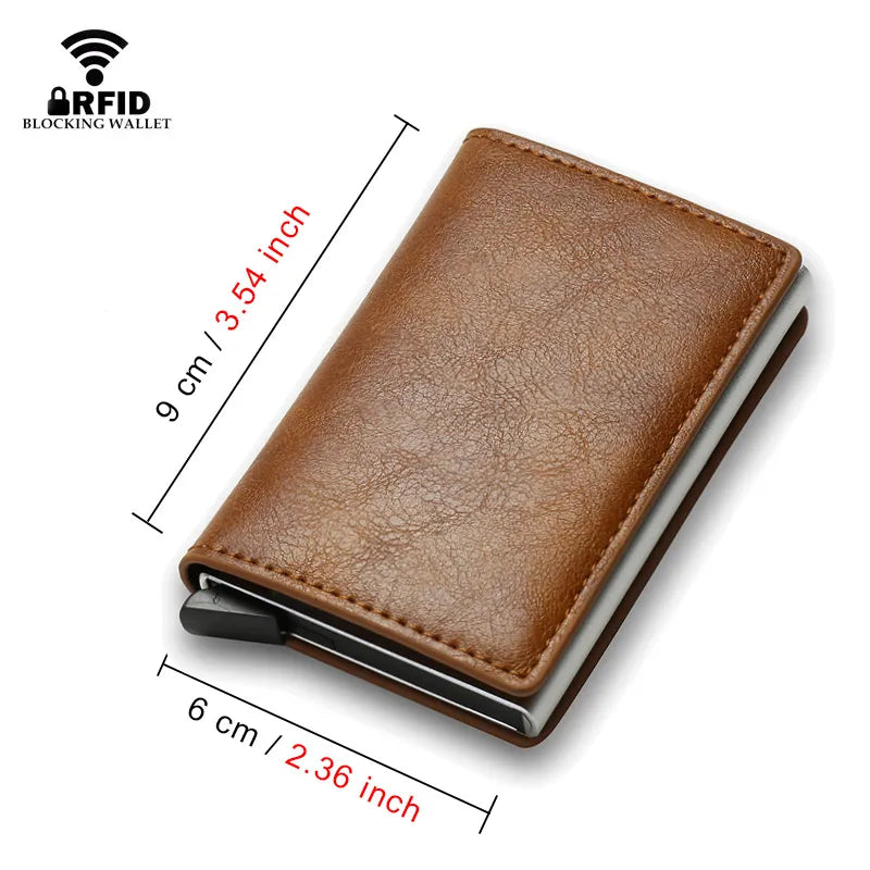 Small Leather Slim  Wallet S