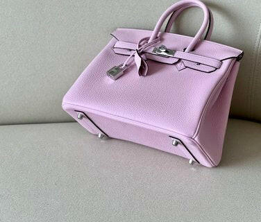 Luxury Mauve Birkin Handbag 