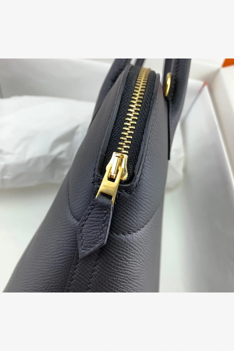 Hermes Bolide 27 31 Bag in Epsom Leather Black
