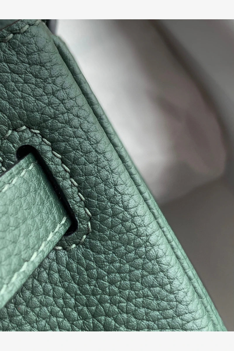 Hermes Kelly Togo 2Q Vert Anglais